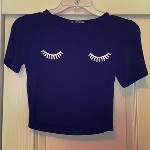 Cropped tee